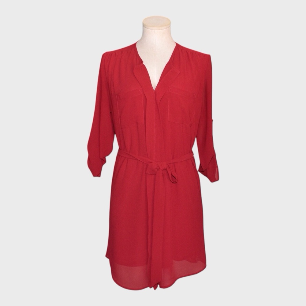 Papaya‎ Shirt Mini Dress